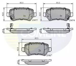 Comline CBP31551 Brake pads Comline CBP31551 Brake pads
