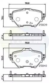 Comline CBP32234 Brake pads Comline CBP32234 Brake pads