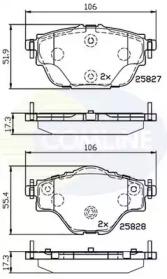 Comline CBP32235 Brake pads Comline CBP32235 Brake pads