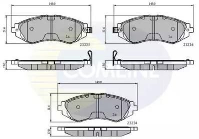 Comline CBP3435 Brake pads Comline CBP3435 Brake pads