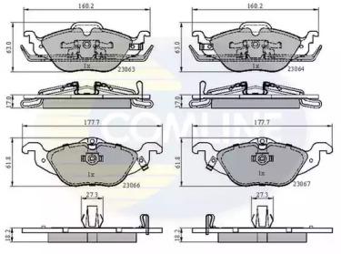 Comline CBP3584 Brake pads Comline CBP3584 Brake pads