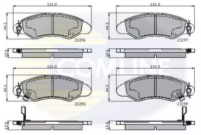 Comline CBP3814 Колодки гальмівні Comline CBP3814 Колодки гальмівні