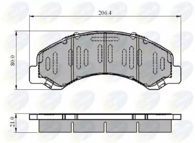 Comline CBP3919 Brake pads Comline CBP3919 Brake pads