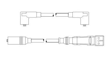 Sct Germany PS6561 Дроти високовольтні системи запалювання