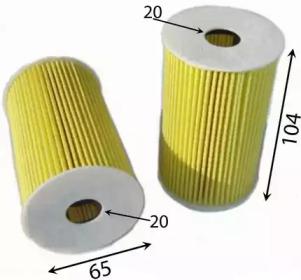 Js Asakashi OE0073 Фільтр масляний