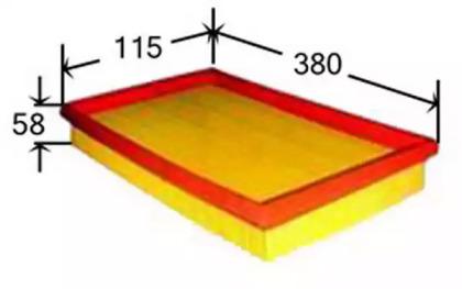 Js Asakashi A0035 Фильтр воздушный