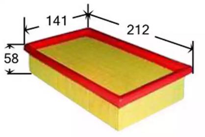 Js Asakashi A0042 Фільтр повітряний