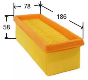Js Asakashi A0169 Фільтр повітряний
