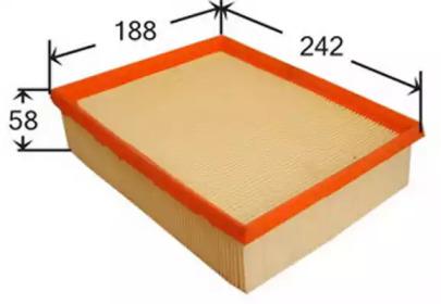 Js Asakashi A0203 Фільтр повітряний