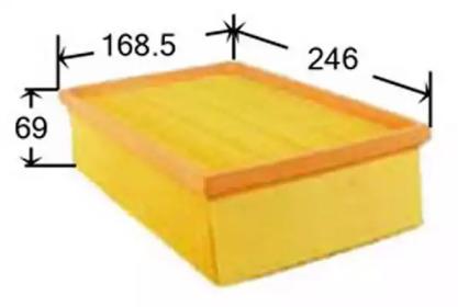 Js Asakashi A0215 Фільтр повітряний