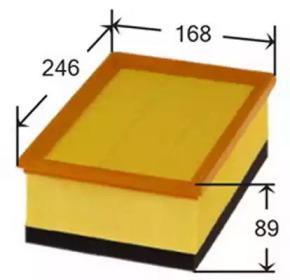 Js Asakashi A0218 Фільтр повітряний
