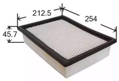 Js Asakashi A0235 Фільтр повітряний