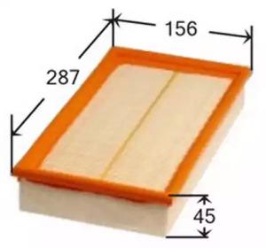 Js Asakashi A0281 Фільтр повітряний