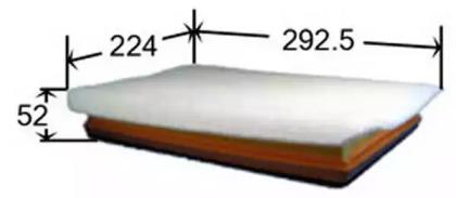 Js Asakashi A0291 Фільтр повітряний