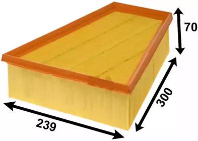 Js Asakashi A0450 Фільтр повітряний