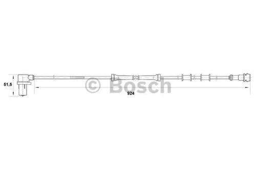 Bosch 0 265 006 224 ABS sensor Bosch 0 265 006 224 ABS sensor