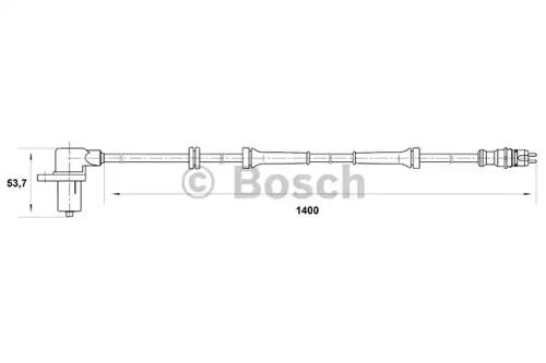 Bosch 0 265 006 673 ABS sensor Bosch 0 265 006 673 ABS sensor