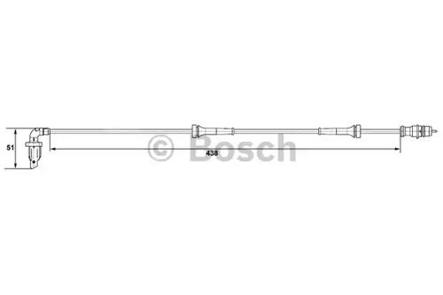 Bosch 0 265 007 583 Датчик ABS Bosch 0 265 007 583 Датчик ABS