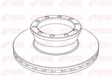 Remsa NCA1040.20 Brake disc Remsa NCA1040.20 Brake disc