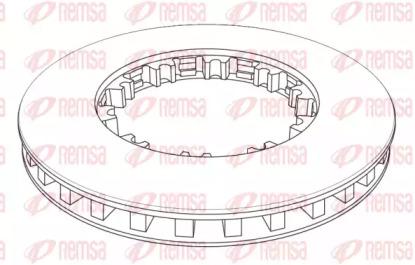 Remsa NCA1143.21 Brake disc Remsa NCA1143.21 Brake disc