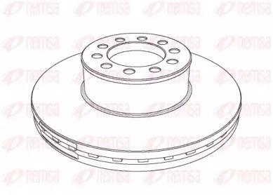 Remsa NCA1173.20 Brake disc Remsa NCA1173.20 Brake disc
