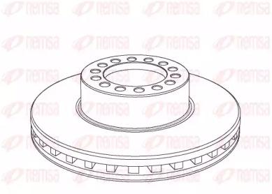 Remsa NCA1175.20 Диск гальмівний