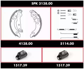 Remsa SPK 3138.00 Szczeki hamulcowe superkit Remsa SPK 3138.00 Szczeki hamulcowe superkit