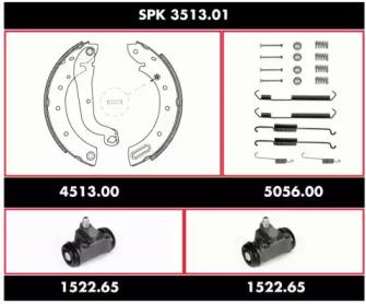 Remsa SPK 3513.01 Szczeki hamulcowe superkit Remsa SPK 3513.01 Szczeki hamulcowe superkit