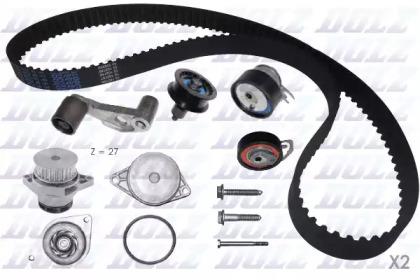 Dolz KD051 Комплект ременя ГРМ з водяним насосом і роликами