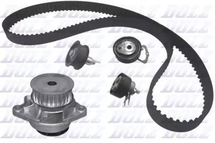 Dolz KD080 Комплект ремня ГРМ с водяным насосом и роликами
