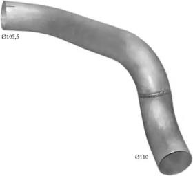 Polmostrow 64.05 Exhaust pipe Polmostrow 64.05 Exhaust pipe