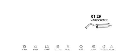 Polmostrow 00009 Schalldaempfer Polmostrow 00009 Schalldaempfer