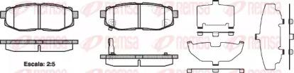 Kawe 1228 01 Brake pads