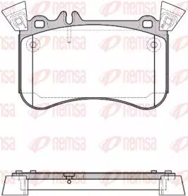 Kawe 1465 10 Brake pads