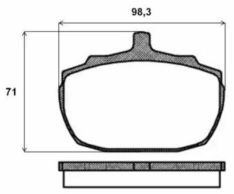Brembo P 52 005 Brake pads Brembo P 52 005 Brake pads