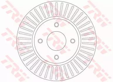 TRW DF6249 Диск гальмівний TRW DF6249 Диск гальмівний
