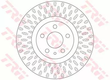 TRW DF6522 Brake disc