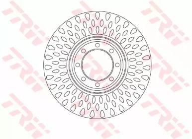 TRW DF6688S Brake disc TRW DF6688S Brake disc