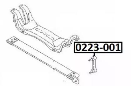 Akitaka 0223001 Link stabilizer Akitaka 0223001 Link stabilizer