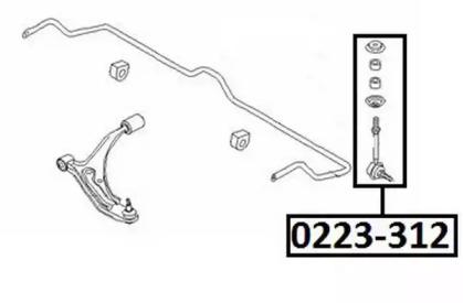 Akitaka 0223312 Link stabilizer