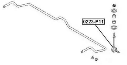 Akitaka 0223P11 Link stabilizer