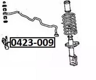 Akitaka 0423009 Тяга стабілізатора підвіски Akitaka 0423009 Тяга стабілізатора підвіски
