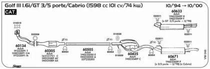 Sigam 010010 Прокладка трубы выхлопного газа