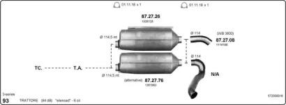 IMASAF 572000016 Schalldaempfer IMASAF 572000016 Schalldaempfer