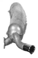 IMASAF 58.12.07 Глушник вихлопних газів кінцевий