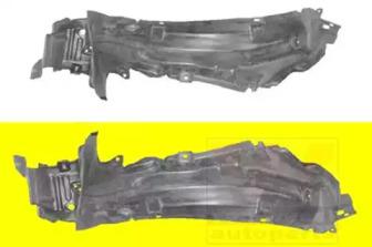 Van Wezel 3323435 Cover assy fender splash shield Van Wezel 3323435 Cover assy fender splash shield