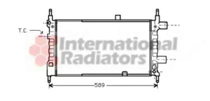 Van Wezel 37002068 Радіатор охолодження двигуна