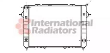 Van Wezel 37002098 Радиатор охлаждения двигателя