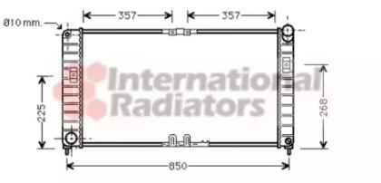 Van Wezel 37002332 Радиатор охлаждения двигателя