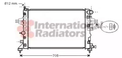 Van Wezel 37002362 Радіатор охолодження двигуна